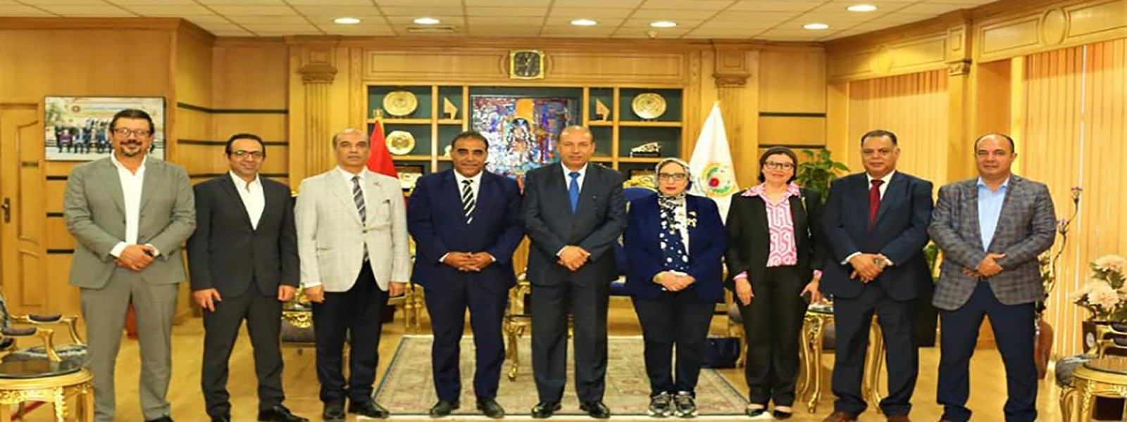 فعاليات المبادرة الرئاسية لصحة المرأة بمركز الأورام جامعة المنصورة